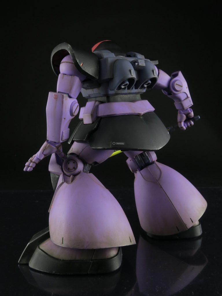 ウェザリングカラーでフィルタリングをしてます。どのカラーを使ったか忘れてしまいました… グランドブラウンだったかなー?ブラウン系なのは間違いない。