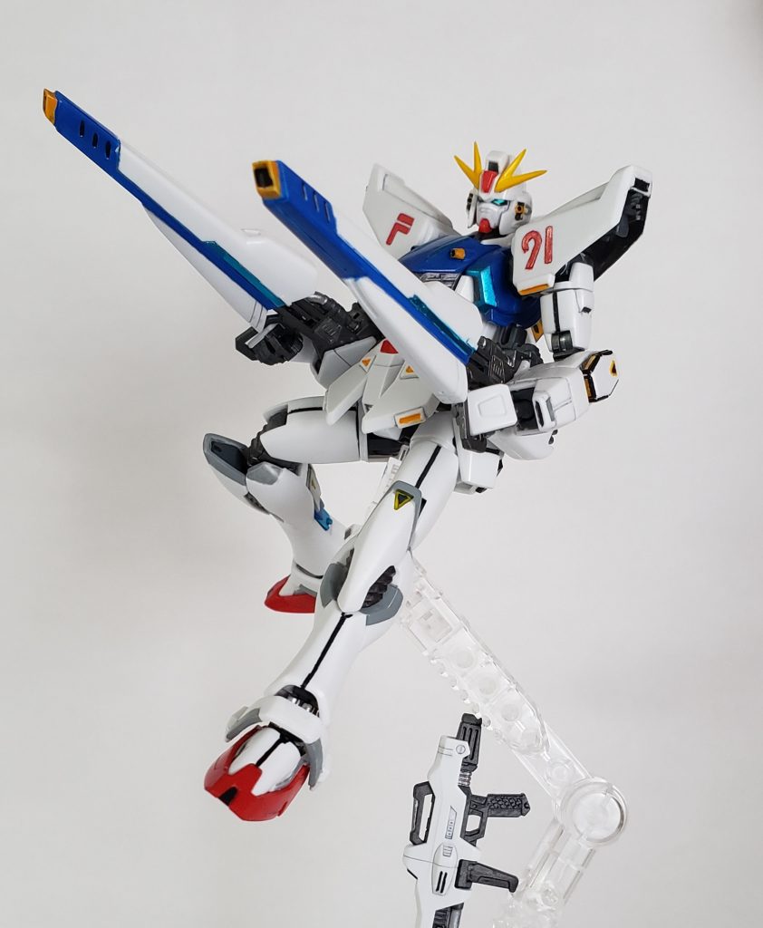 HG ガンダムF91–4枚目/制作者：Brujita