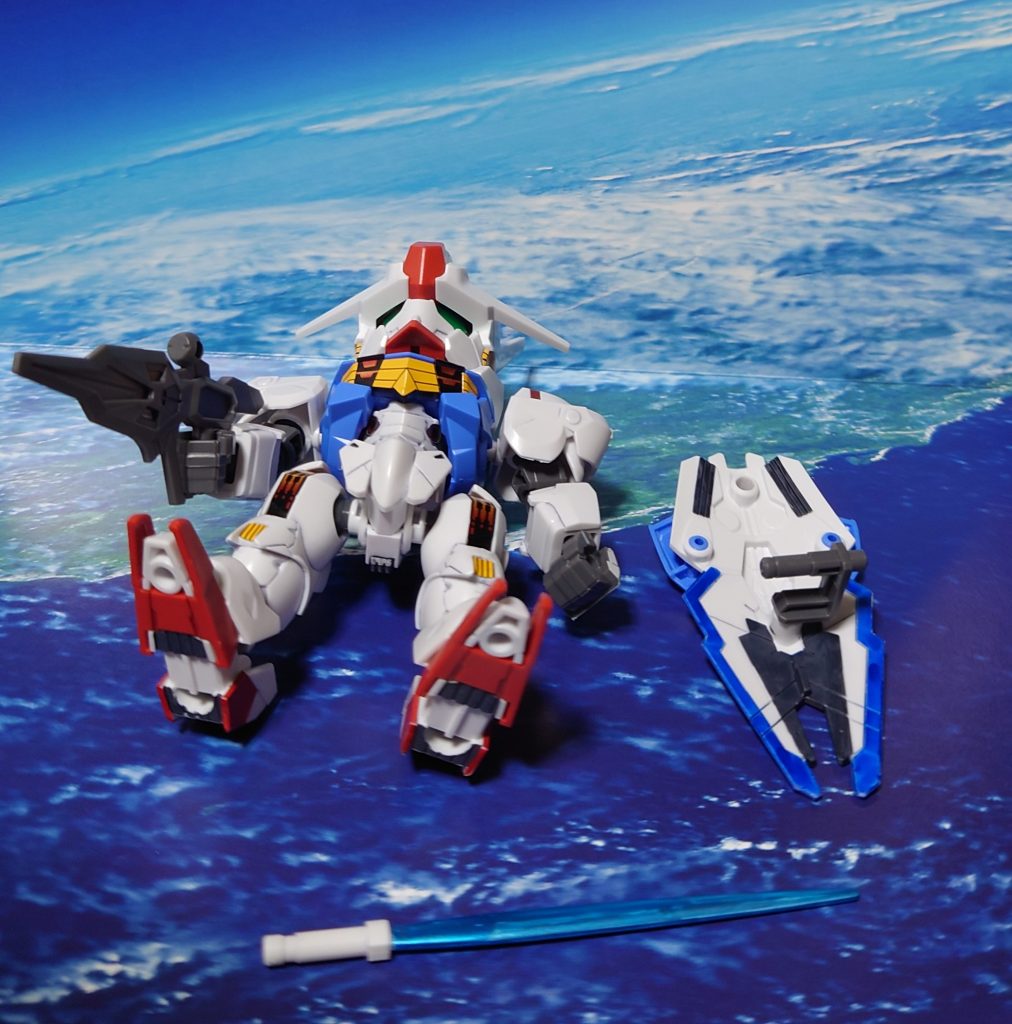 SDガンダムEXスタンダード ガンダムエアリアル–4枚目/制作者：黒井 響介