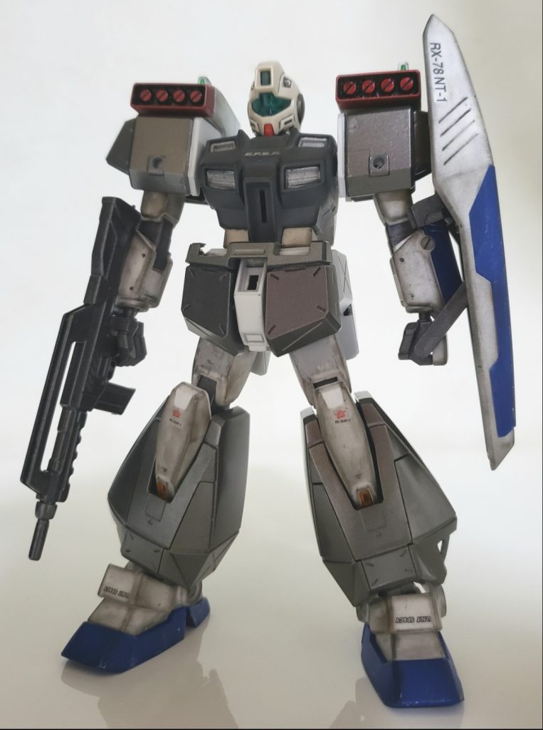 その後胴体以外をアレックスに交換。