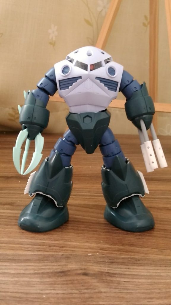 一通り改修を終えた状態です。前進に筋彫りいれてます。