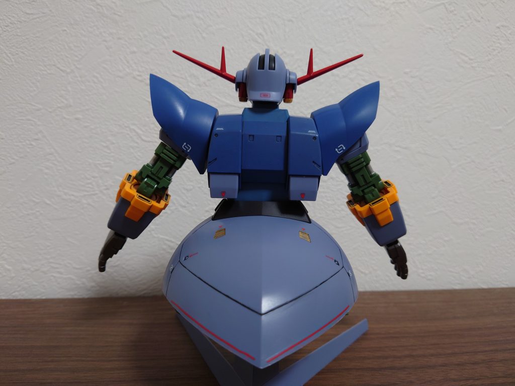 背面!