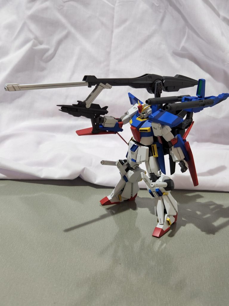 足に移動したダブルキャノンも含めてフルバーストモード