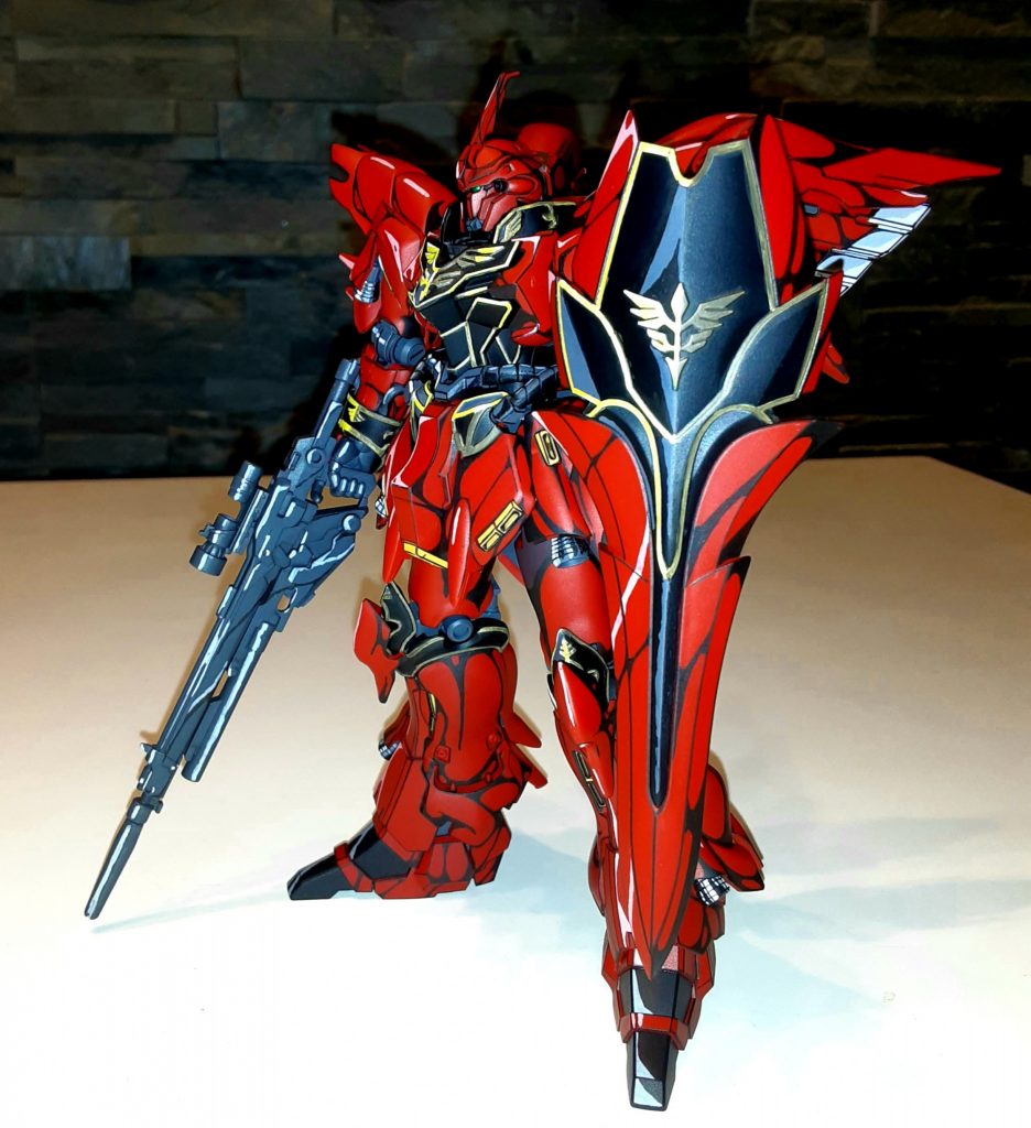 塗りわけとバーニアの数が多く、ちょっとした修行でした。