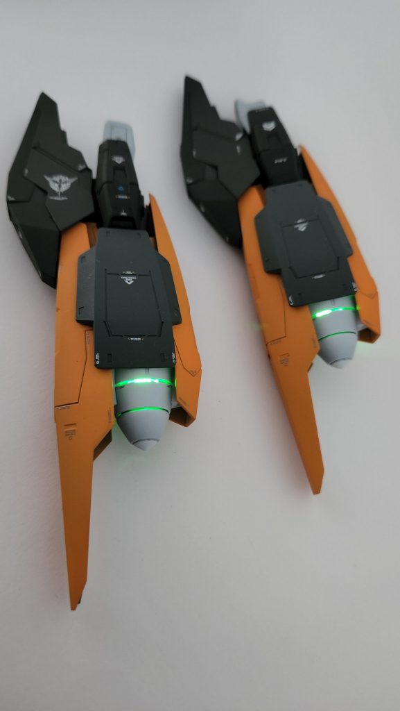 GNコンデンサとコーンにLEDを入れるスペースを入れて発光させています。撮影の照明を当てると分かりづらかったのでこちらに供養。