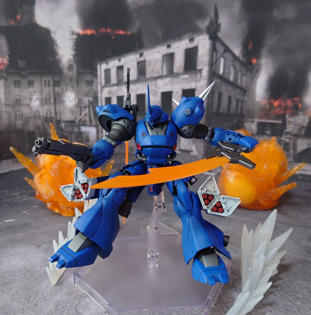 “さすが新型、ご機嫌だぜ!”彼はまだ、このMSの秘密を知らない。