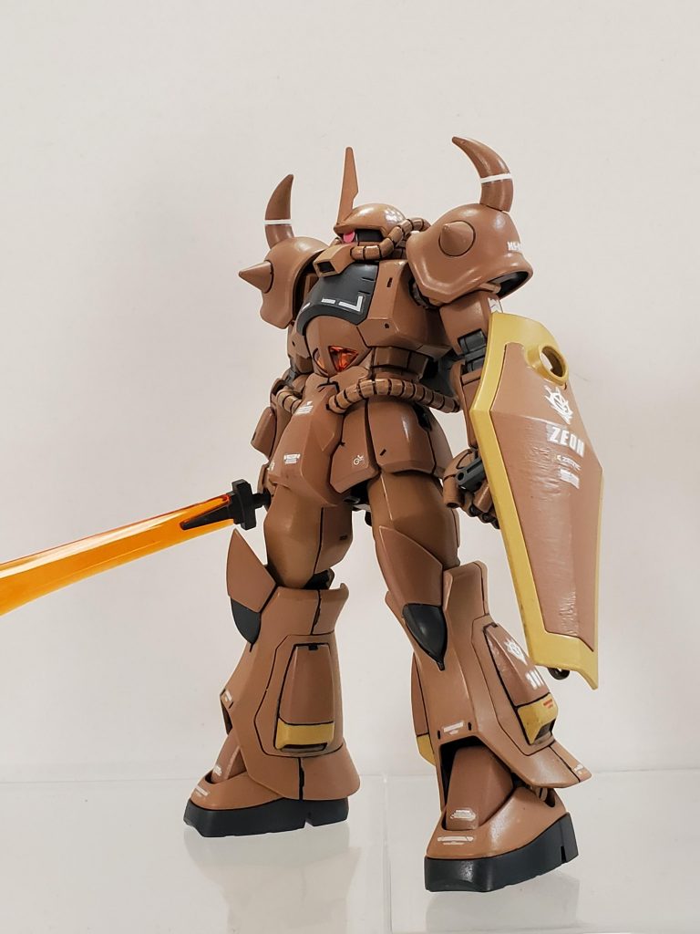 以上、ノイエン・ビッター少将搭乗機　MS-07-B『グフ』にまつわるストーリーでした～😊🎶