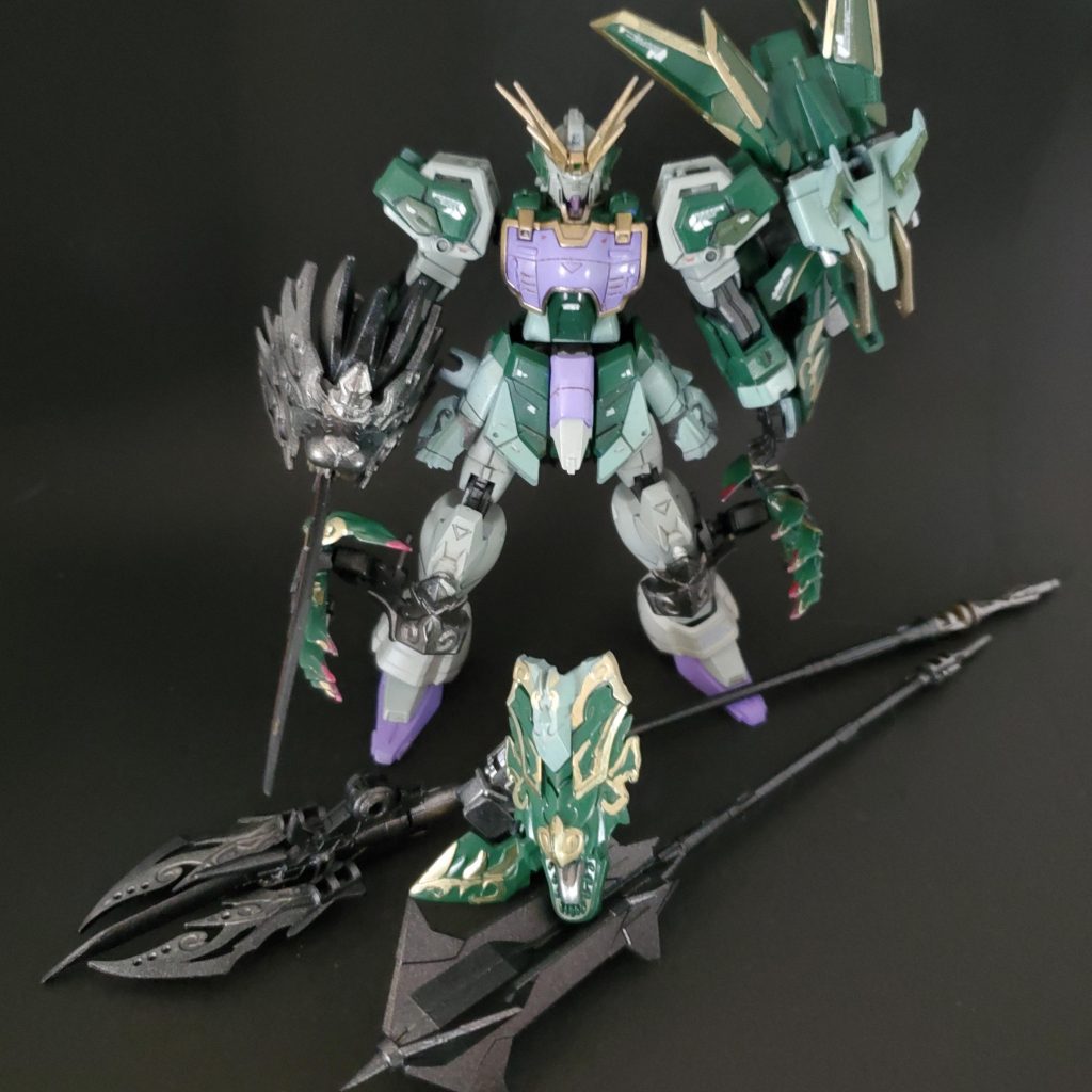 シェンロンガンダム　龍皇聖衣（ドラゴンクロス）装備–5枚目/制作者：王様がロバ