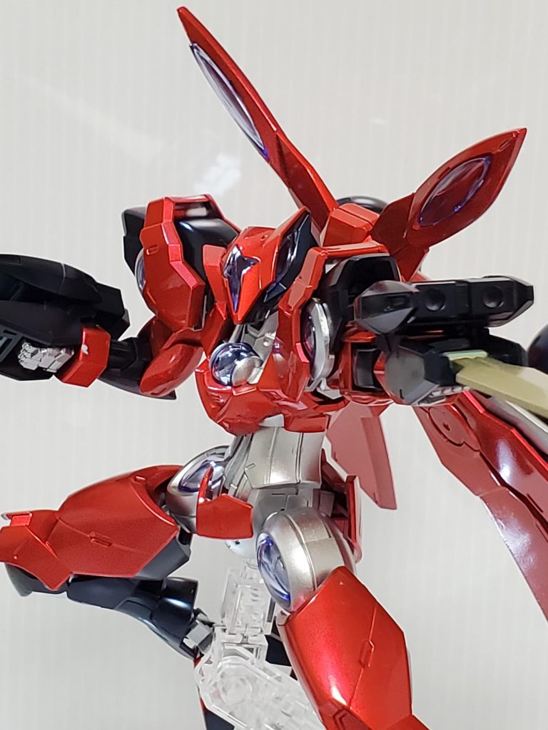 ベギルベウ、カッコいいですね🎵キャンディ塗装が似合いそうでしたので、この配色にしました。