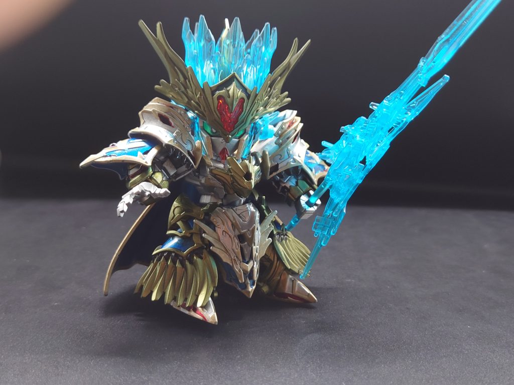 エクスカリバー。騎士ガンダムと関連の深いガンダムMk-Ⅲが演者の騎士王。活躍を楽しみにしてました。画像指写ってますね。