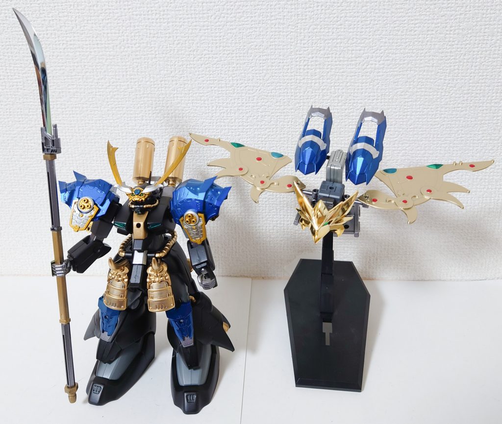 支援機とのツーショット