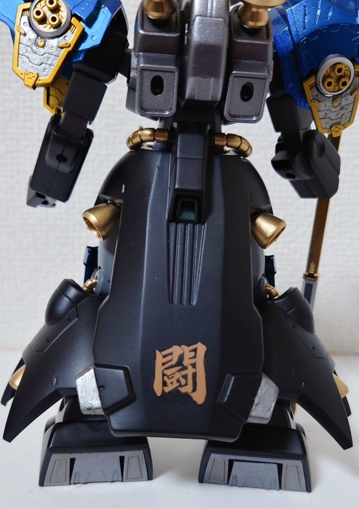 リアスカートの「闘」の文字がお気に入りです。水転写デカールを使用してます。