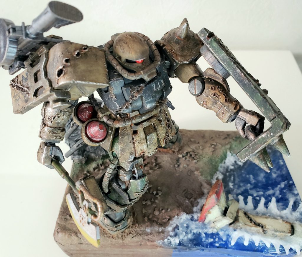 名もなきジオン残党の兵士が死闘の末にジムを撃破したシーンを脳内再生で感じてもらえたら嬉しいです😊