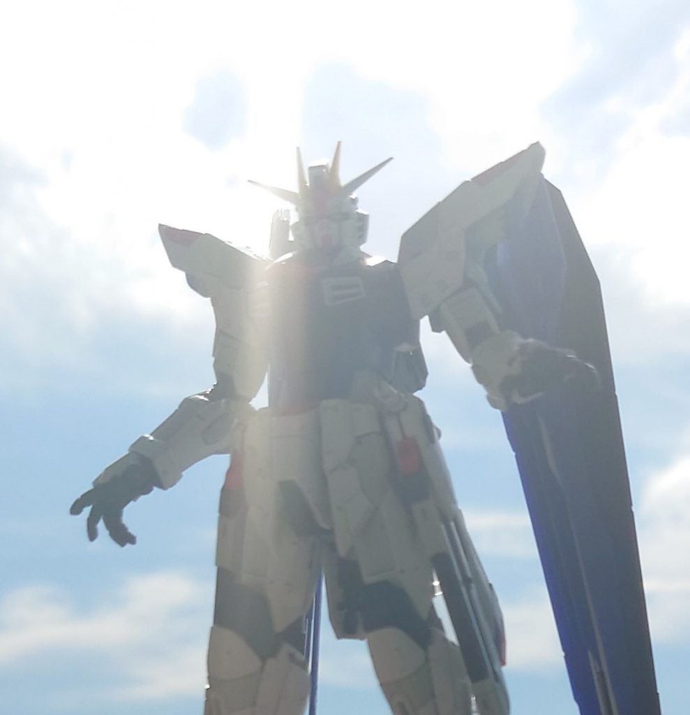 光強めで前から。