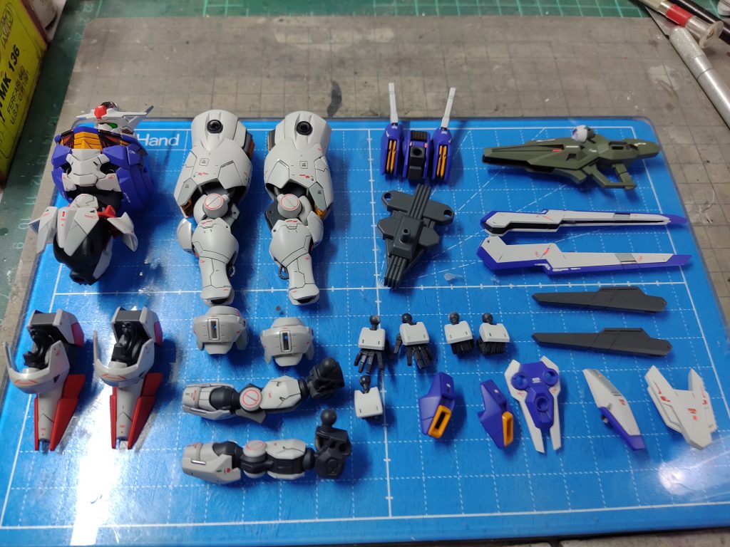 最終組み立て前