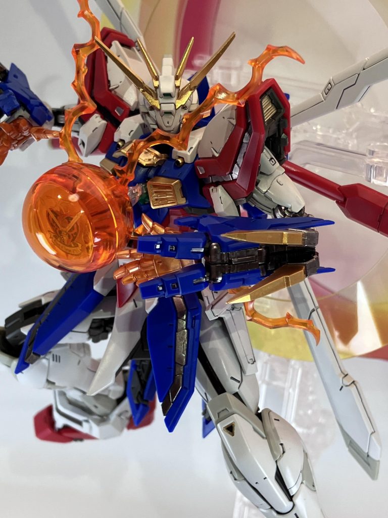 RGゴッドガンダム–3枚目/制作者：ぶらじるあまれろ