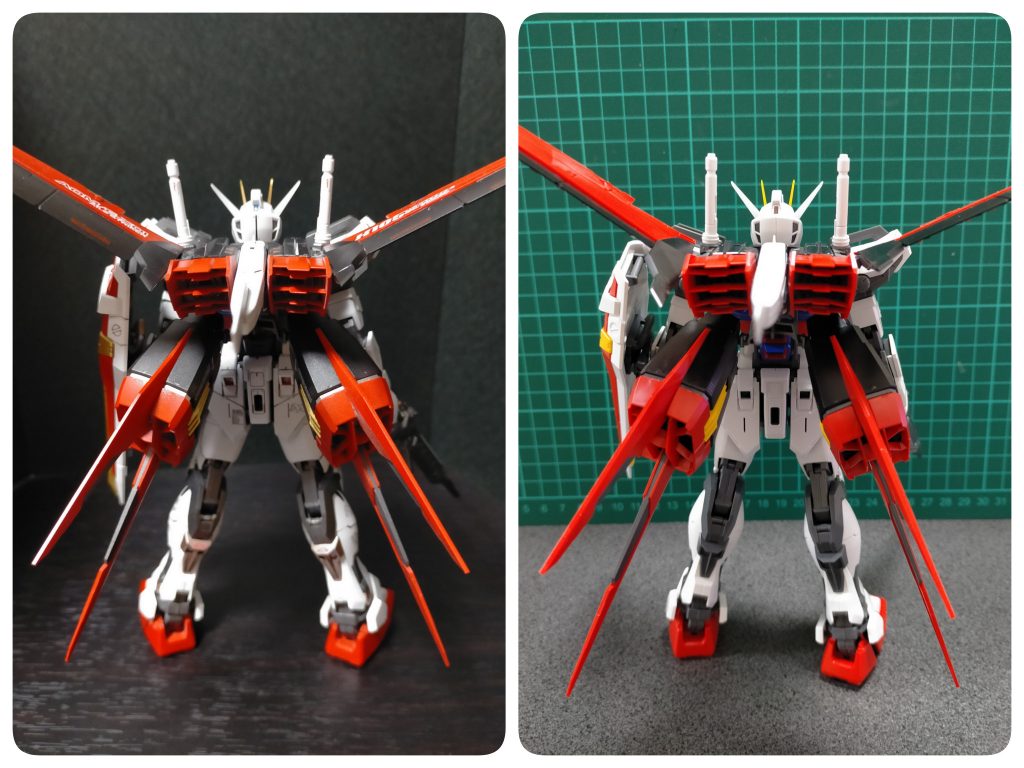 正面/両サイド/バックショット各 塗装後/塗装前