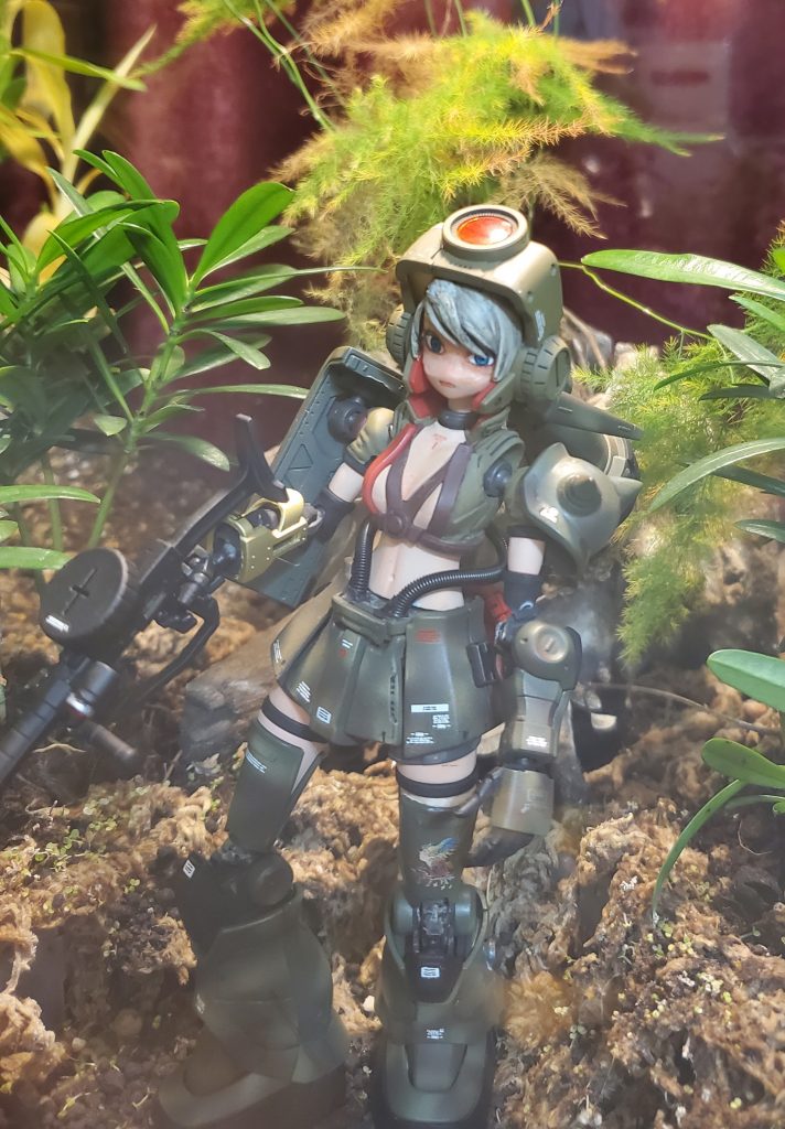 アクアリウムでジオラマ風。