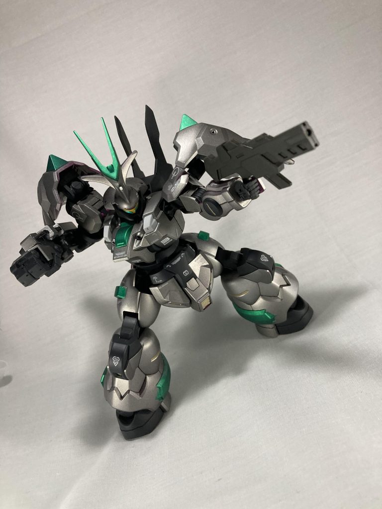 ガタイが良すぎてピストルみたいになってるライフル、主兵装じゃないならこの感じも良いですね