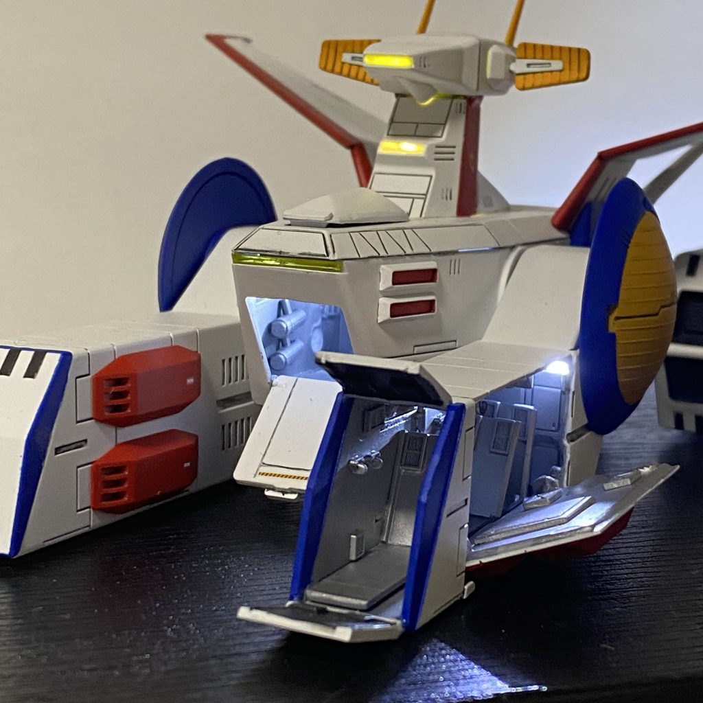 1/1200 ホワイトベース–5枚目/制作者：ますす