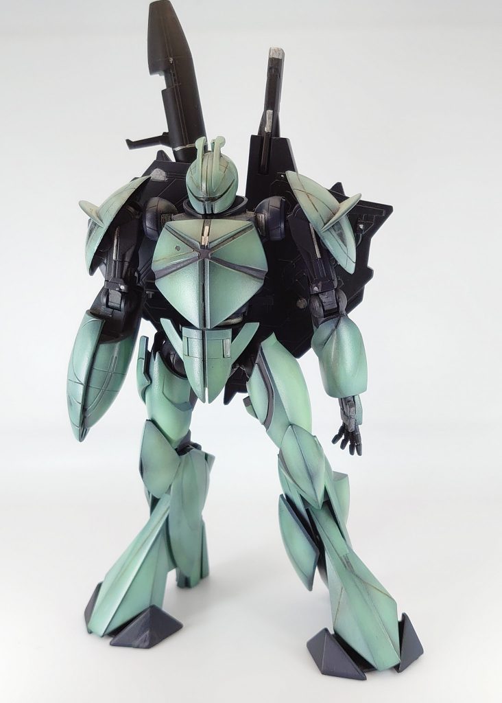 プロポーションは抜群に良いので楽しく制作しました。