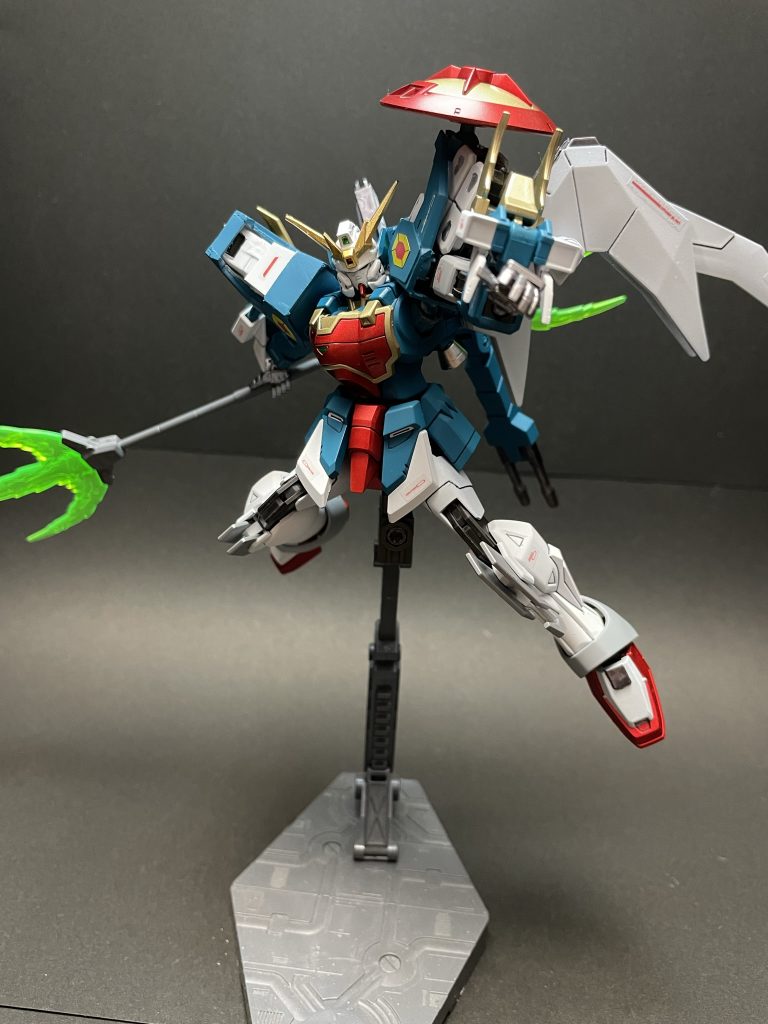 ツインビームトライデントは1/100ガンダムナタクから拝借