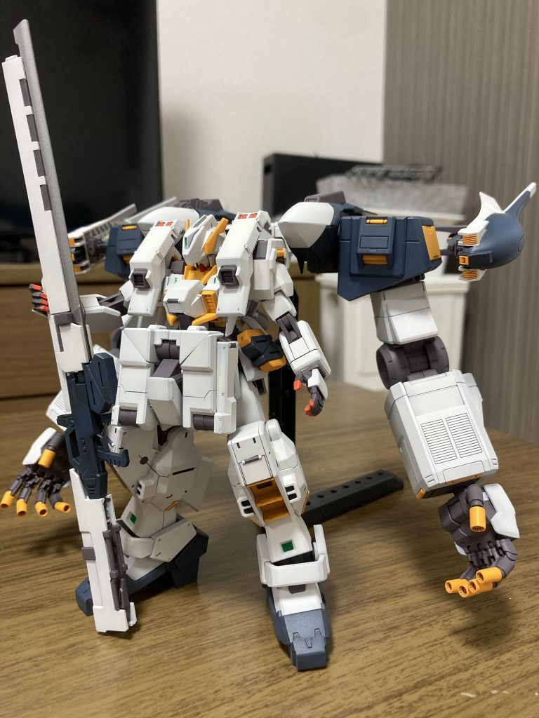 ガンダムTR-1 ヘイズル・アウスラ ギガンティック・アーム・ユニット装備–3枚目/制作者：キングカズ