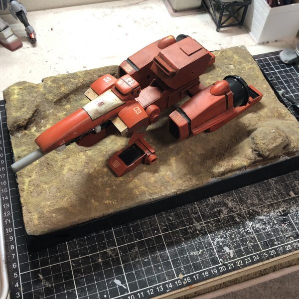 メガライダー砂漠ジオラマ