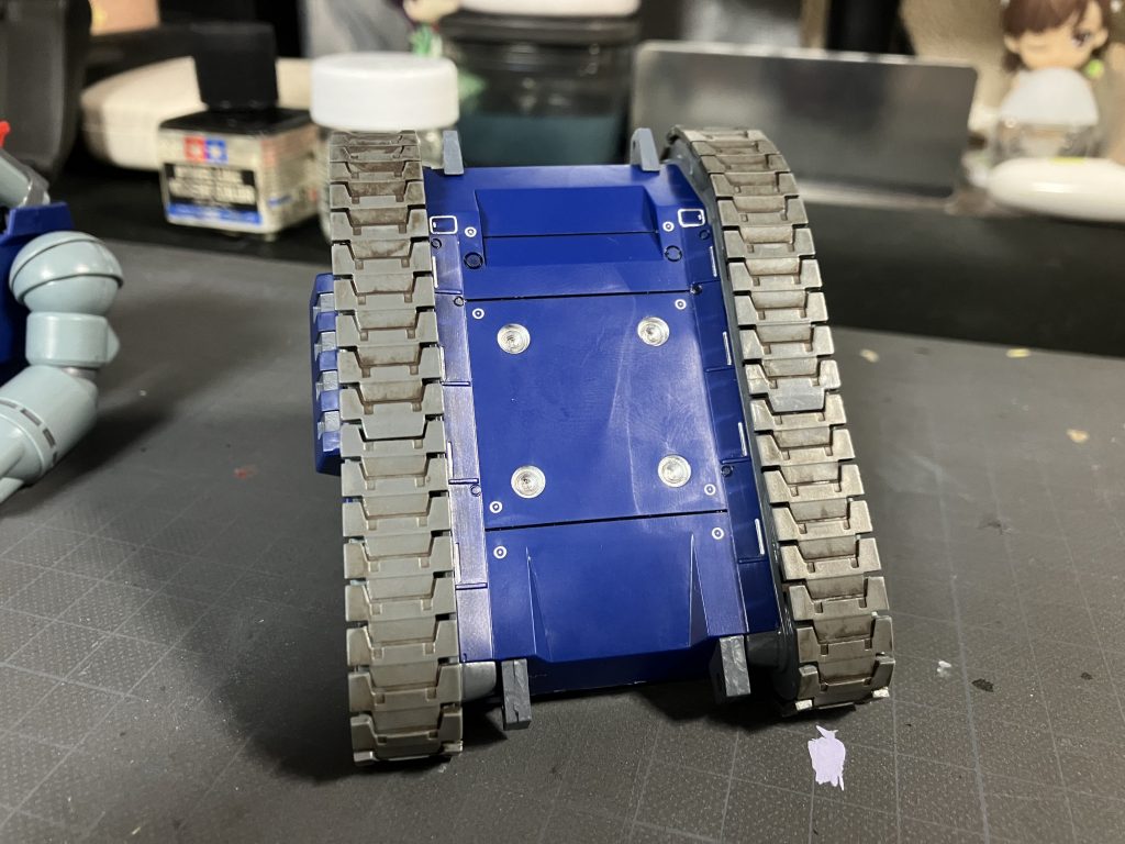 脚部裏面ディテール