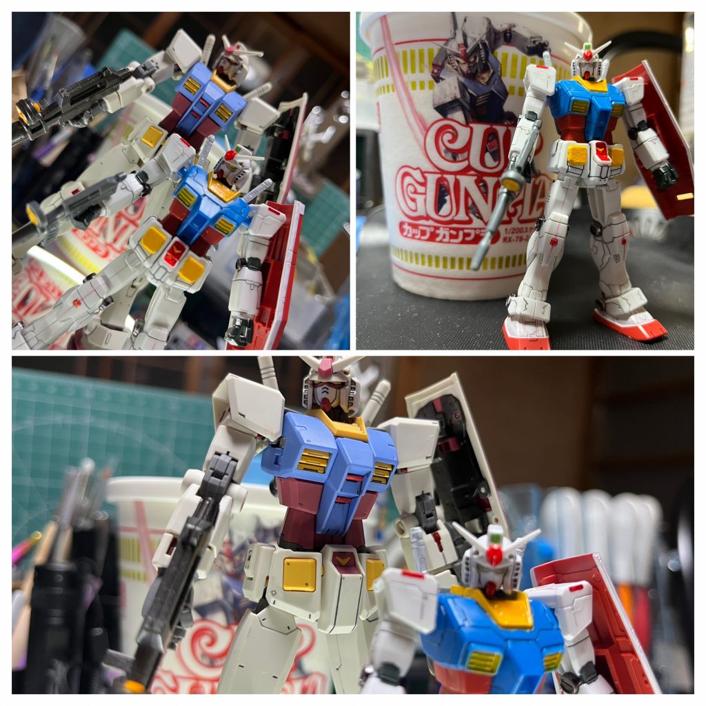 正直小さい旧キット的なイメージだったので、出来栄えの良さに唸りつつ一気に作ってしまいました。最近一機作るのに無駄に期間かかっているので、本当に良い息抜きになりました。次もこれくらいスムーズにできるといいな…(*´꒳`*)