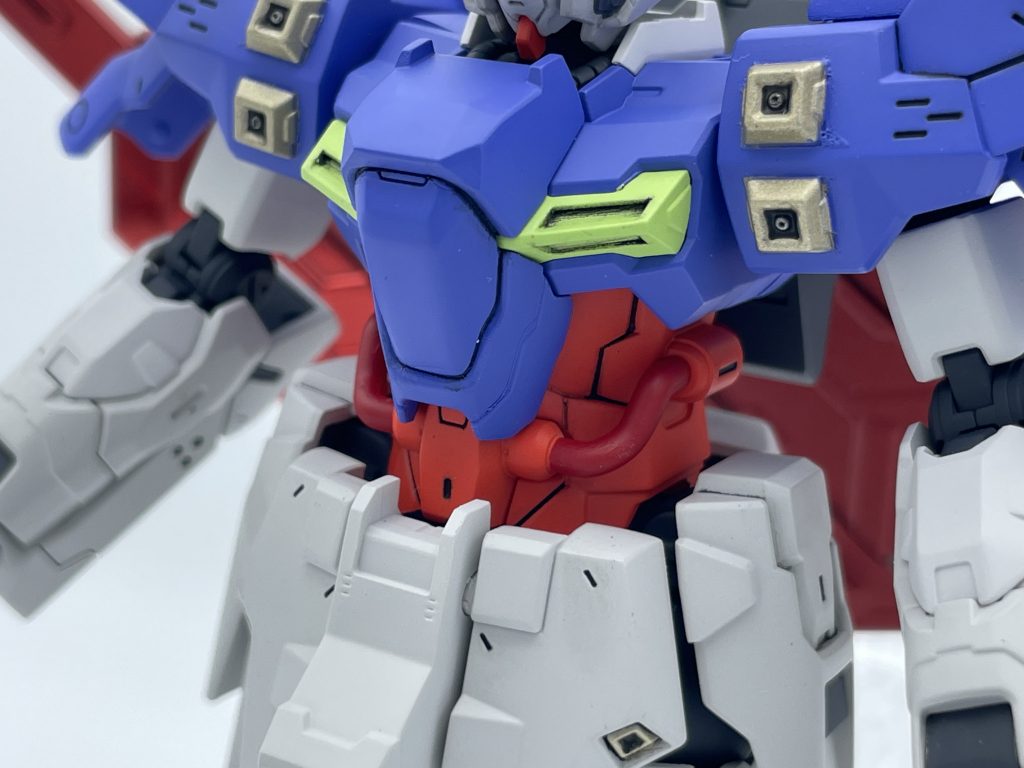 胸部ダクトのカラーは公式ホームページのメカデザインから拝借。