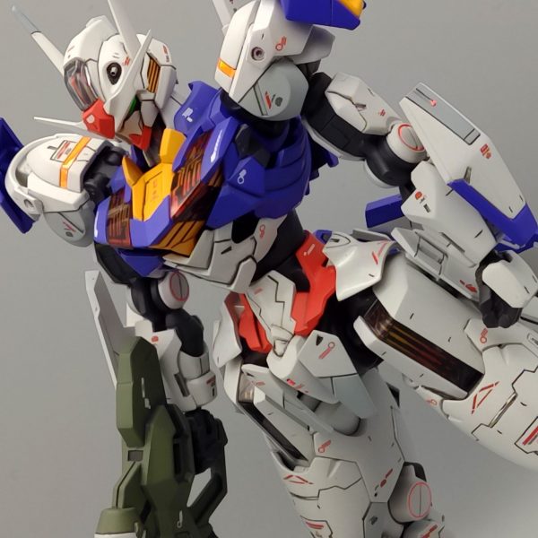 ガンプラ　ガンダムエアリアル完成品 HG 1/144ガンダムエアリアル 完成品 - メルカリ