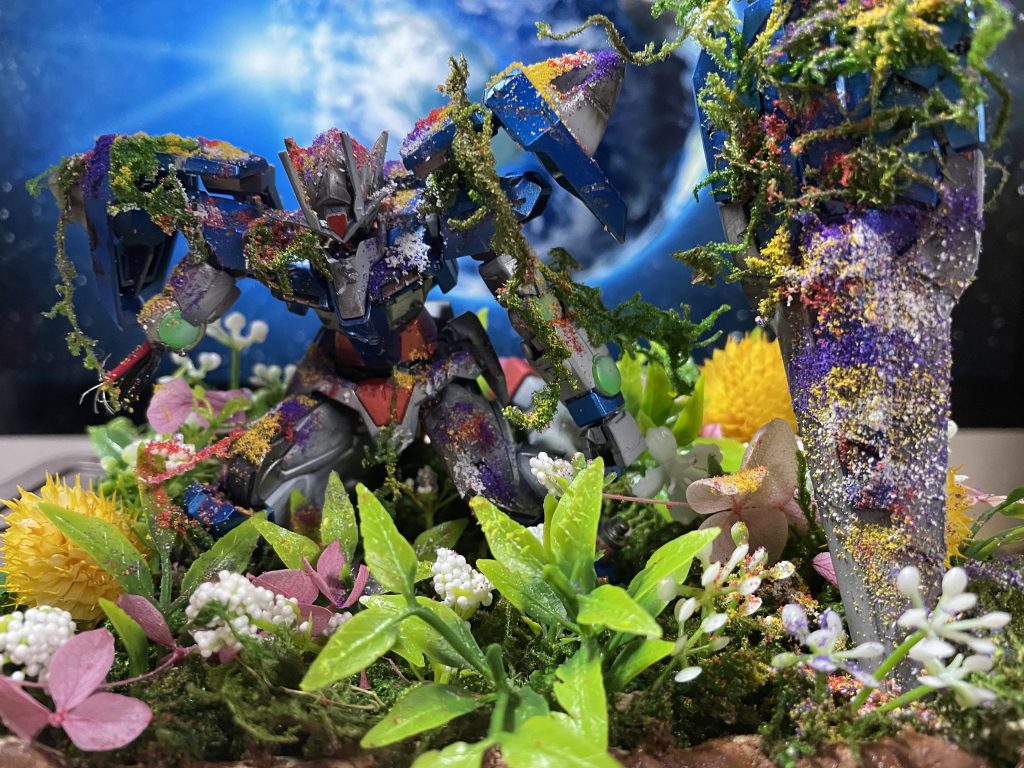 ダブルオーガンダム　エンディング–3枚目/制作者：M.sen