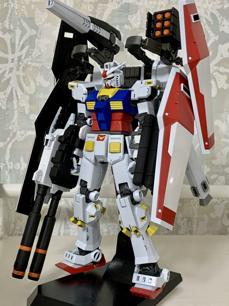 デカール類を貼る前のバランス等のチェック写真です。