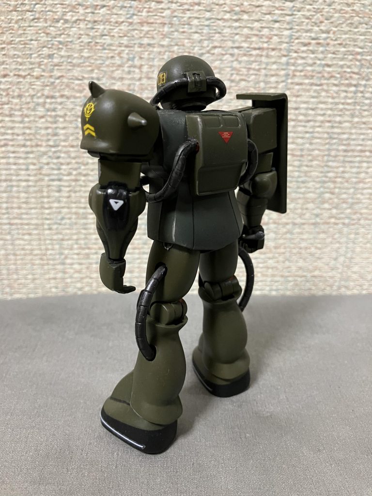 旧キットならではの、丸みのあるフォルムが愛らしいですね🤤　