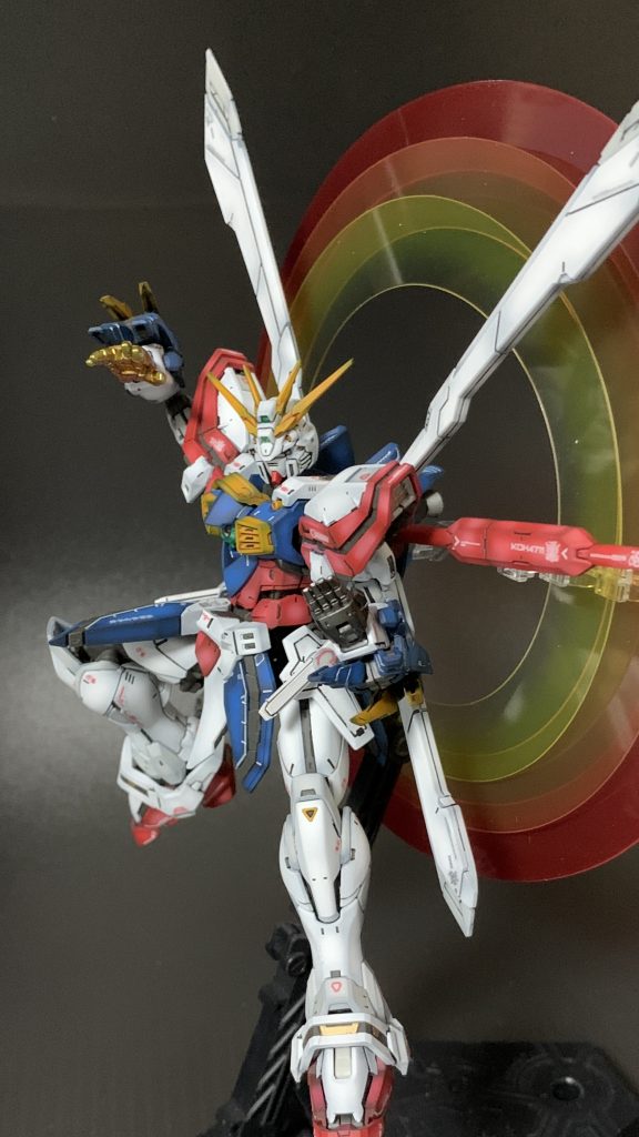 RGゴッドガンダム–4枚目/制作者：@tosaben
