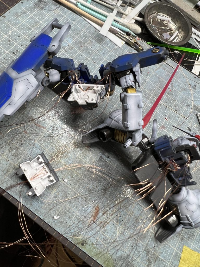 LEDの数が多くて大変😰