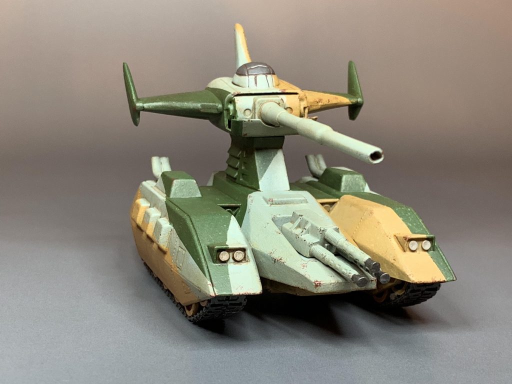 英国戦車マチルダの砂漠仕様のダズル迷彩っぽい独特なカラーリングを、マゼラアタックに塗装完成です。👇マチルダ塗装動画はこちら👇https://youtu.be/k4DUSWxlusY