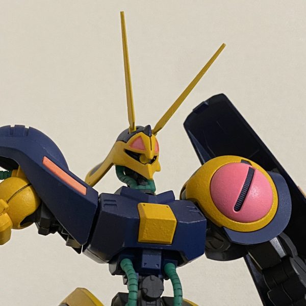 ジェリド用バウンドドック、ガンマカエアブラシ仕上げ