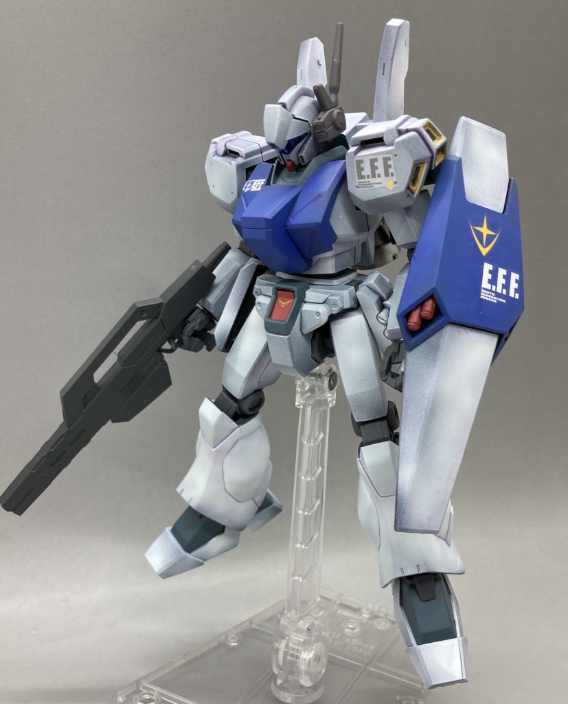 大型ビームライフルとバルカンポットはA2型ジェガンの余剰パーツだったと思います。