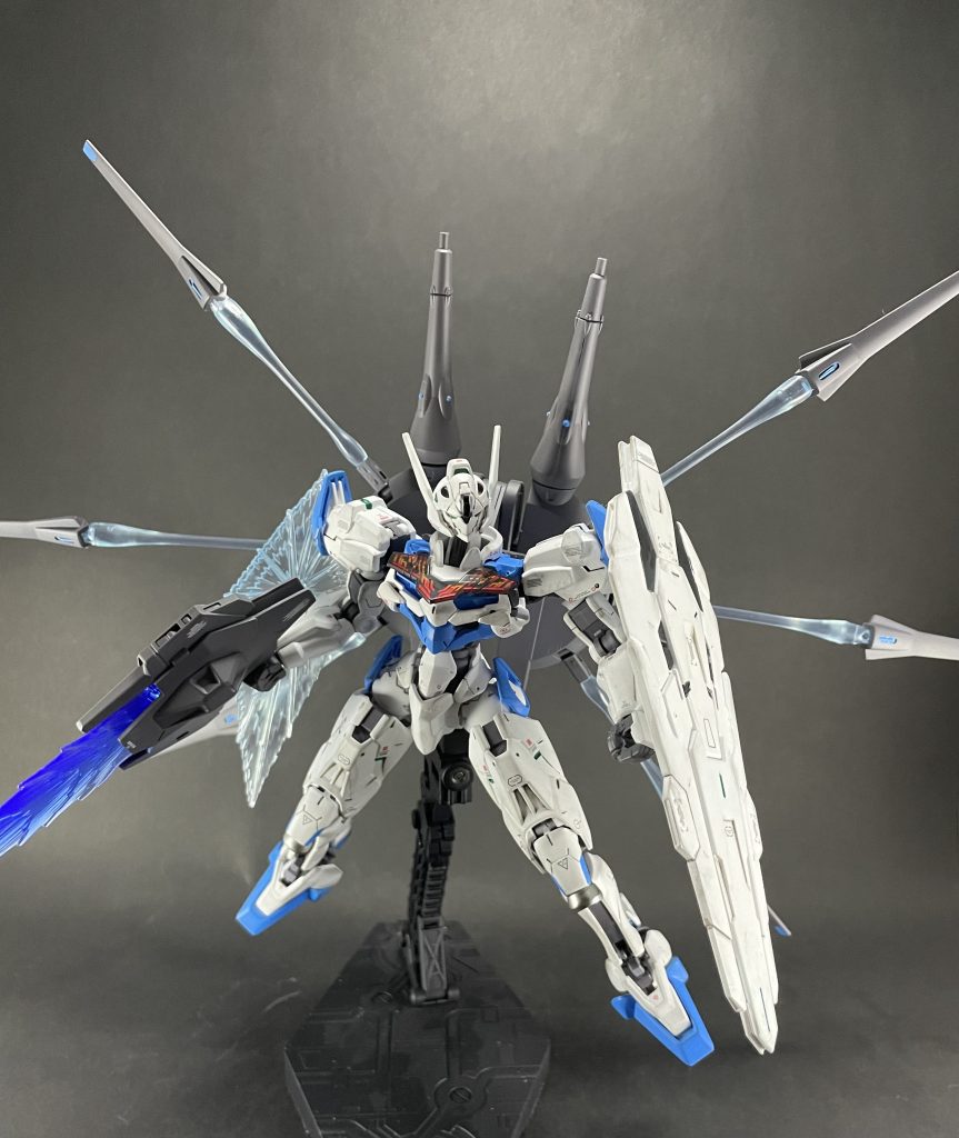 ルブリスに突撃ビーム機動砲が付けば、ベギルベウにも負けないだろうと思い作成しました！