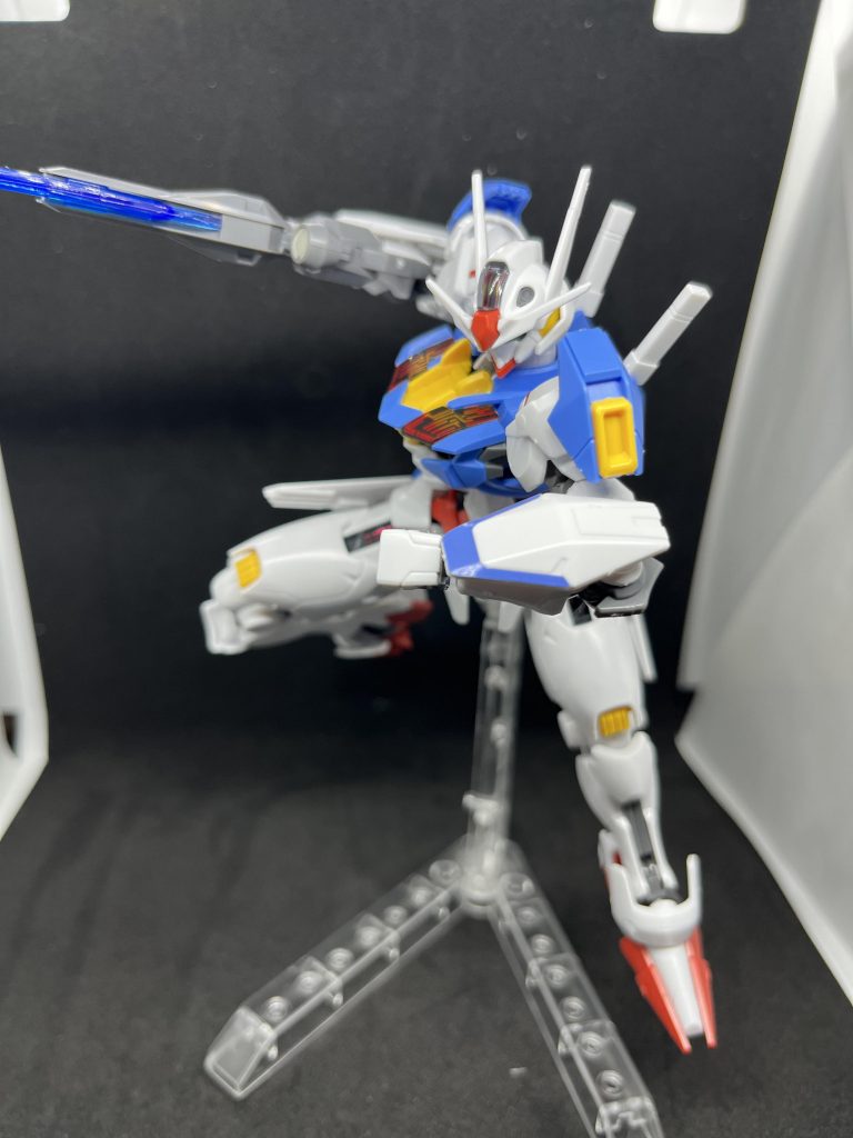 銃サーベルの時のポーズとらせにくい