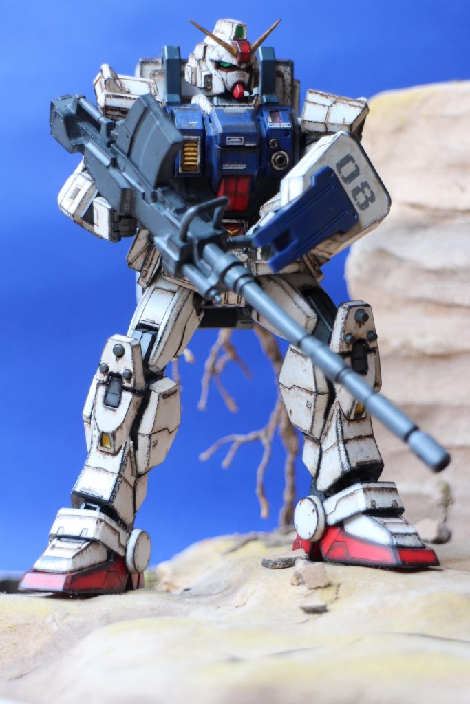 MG陸戦型ガンダム–2枚目/制作者：@GunpLiver