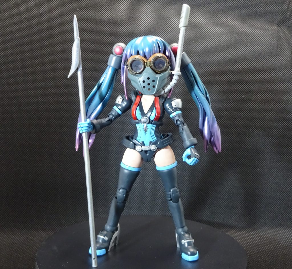 アリス本体には全く武器が付いていませんので 銛と水中眼鏡とシュノーケルを装備してみました 怪しさ満載です 最後までご覧いただきありがとうございましたm(__)m