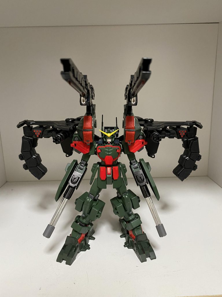 フロント本体色は濃緑色に塗装して軍隊カラーに^_^