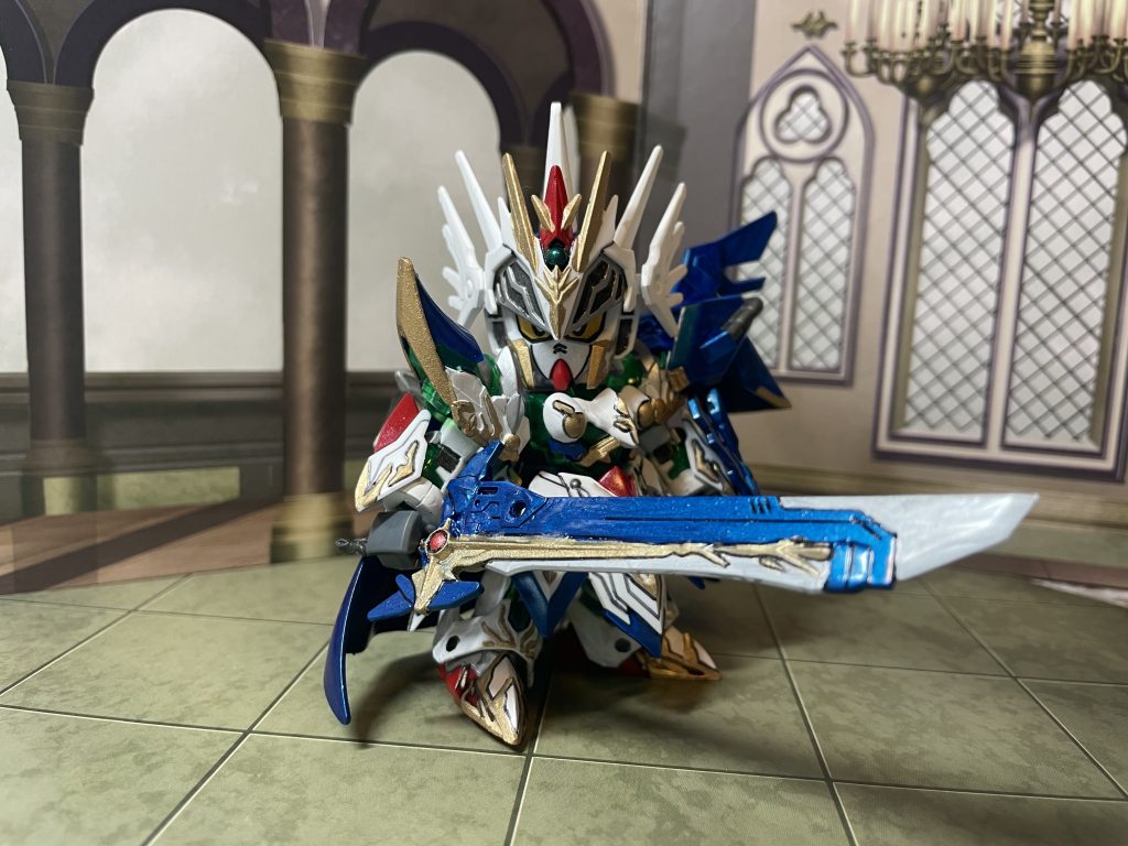 ソードは元々の分と融合して大剣化。若干グランドスラム寄りかもと思いつつ。