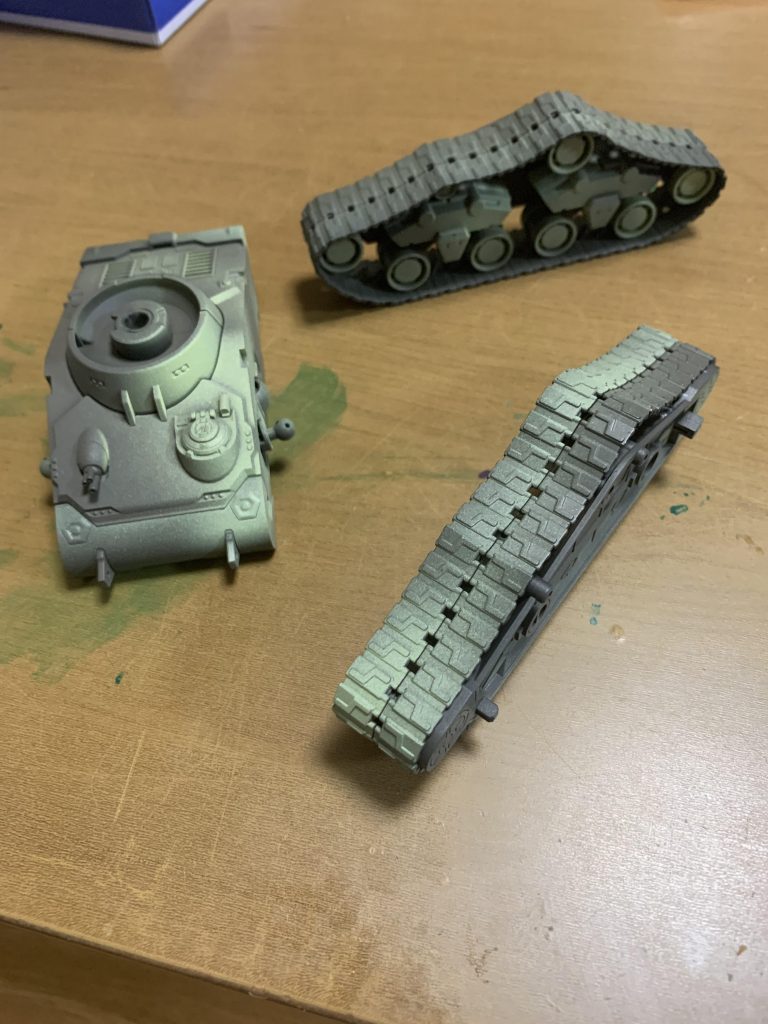 最初、夜間迷彩目指してました（笑）