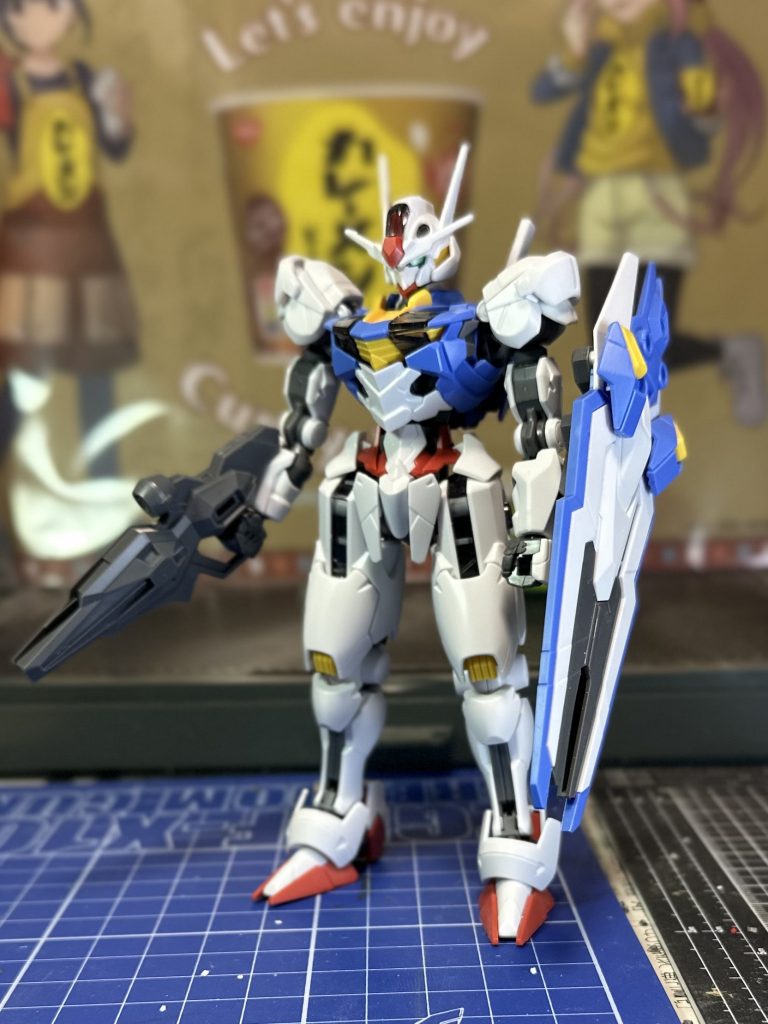 まずはパチ組で。これでも十分にかっこいいですねー。