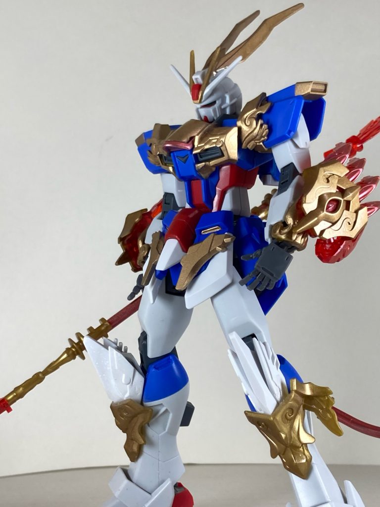 SDほど派手では無いが少しでも悟空に見えればいいかな。