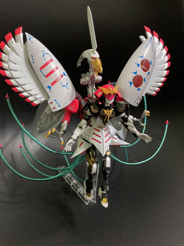 中光には珍しく手塗りせず、汚し無しで、久しぶりにツヤツヤに重ね吹いて仕上げましたw